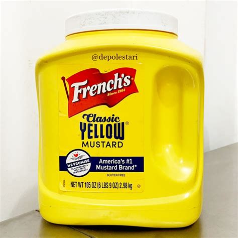 Jual French Classic Mustard Yellow 3kg Shopee Indonesia