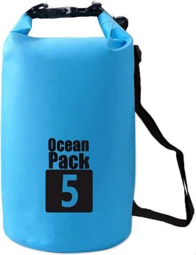 5 Liter Water Proof Ocean Pack Dry Bag For Travellingcampinghiking Rafting At Rs 299piece