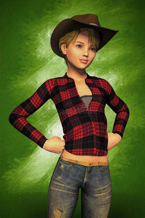 3d Cowgirl Stock Illustrations 147 3d Cowgirl Stock Illustrations