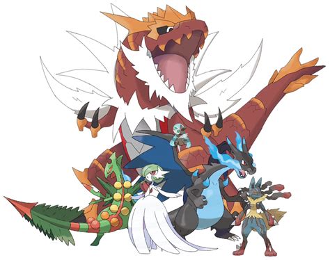 Mega Pokemon by Dinorex50 on DeviantArt