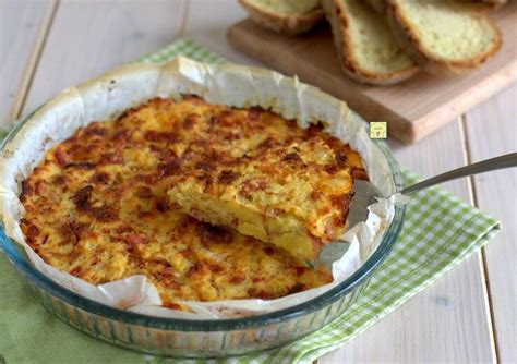 Torta Salata Di Pane Raffermo Sfizioso Piatto Di Riciclo