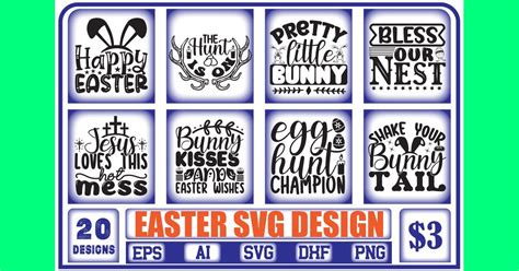 Easter Svg Bundle Bundle · Creative Fabrica