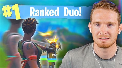 1 RANKED FORTNITE DUO DOMINATING 10000 DUO WINS Fortnite Battle