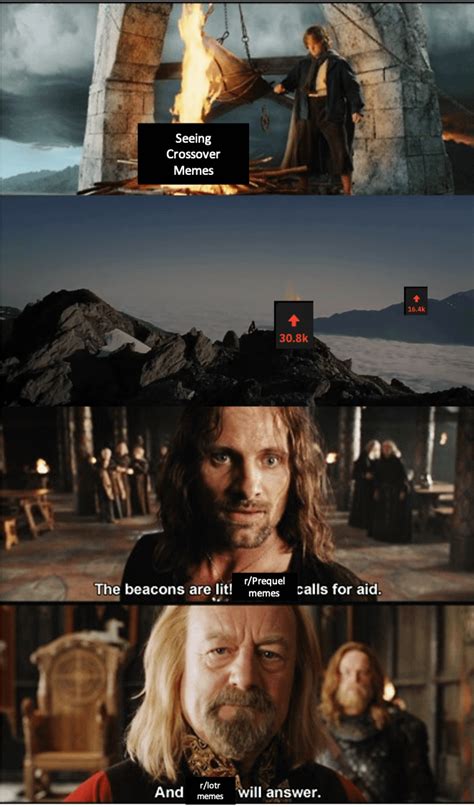 The Beacons Are Lit Lotrmemes