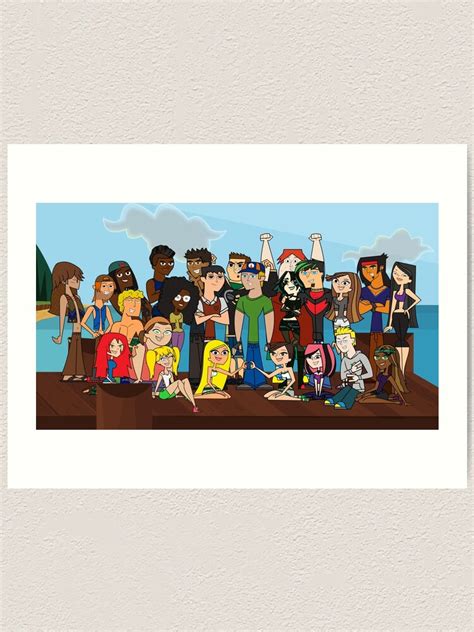 "Total Drama Oskayi Island Cast Photo" Art Print for Sale by Chester804 | Redbubble