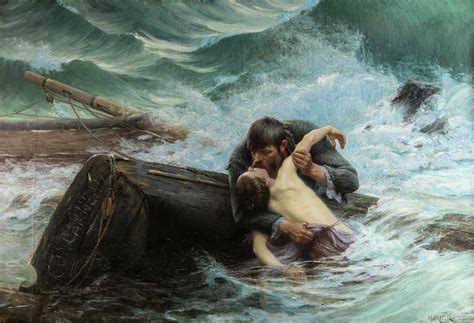 Goodbye Painting By Alfred Guillou Pixels