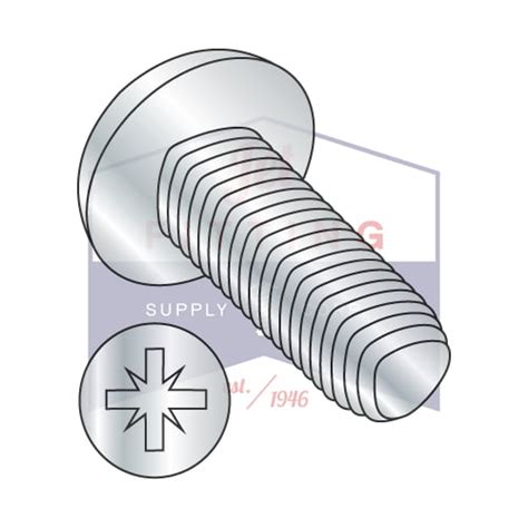 8 32 X 38 Taptite Style Thread Forming Screws Pozi Drive Pan Head Steel Zinc Quantity