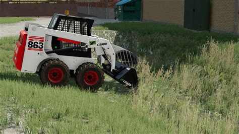 FS22 Lizard Loader 863 With Shovel v 1 0 Exevators Mod für Farming