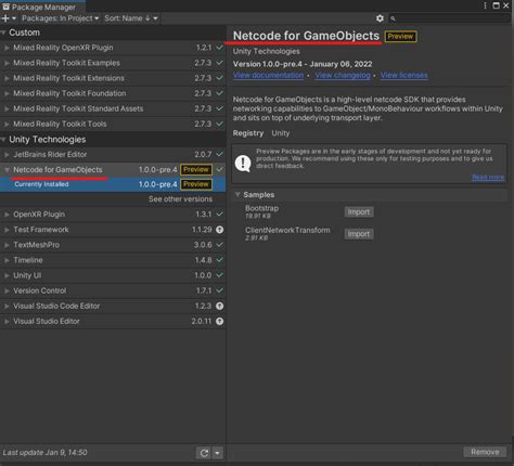 Netcode For Gameobjects Mlapi Hololens