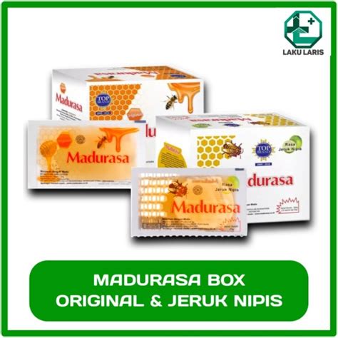 Jual Madurasa Original Jeruk Nipis Box Sachets Shopee Indonesia