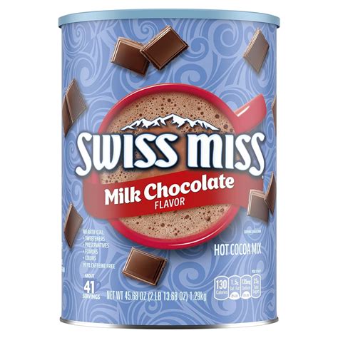 Swiss MissMilk Chocolate Flavor Hot Cocoa Mix Canister Oz Pack Of Walmart
