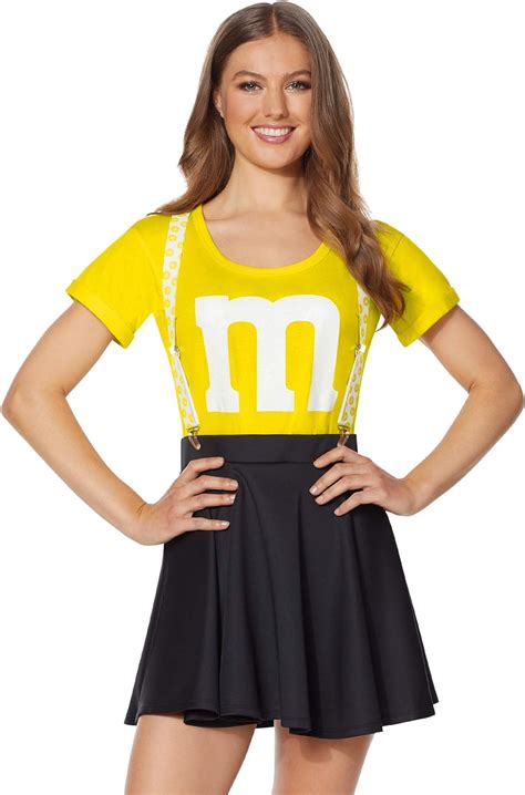 Amazon Spirit Halloween Adult Yellow M M Costume Kit With