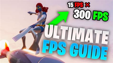 Fortnite Ultimate Fps Guide New Methods To Boost Fps Increase