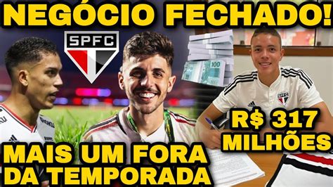 SPFC FECHA NEGÓCIO MILIONÁRIO ACABA DE ACONTECER OQ NINGUÉM QUERIA