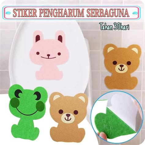 Jual Stiker Pengharum Ruangan Toilet Stiker Pewangi Tempel Dinding