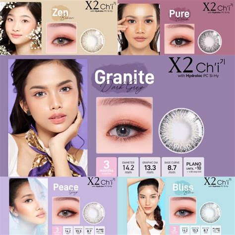 Jual SOFTLENS X2 CHI VOL I 14 2 MM BY X2 FREE LENSCASE SOFLEN