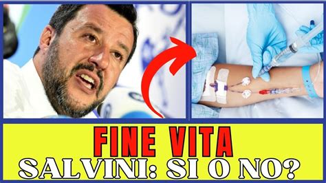 La Dichiarazione Che Sta Scuotendo Litalia Cosa Ha Detto Salvini Youtube