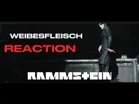 Rammstein Wei Es Fleisch Reaction Youtube