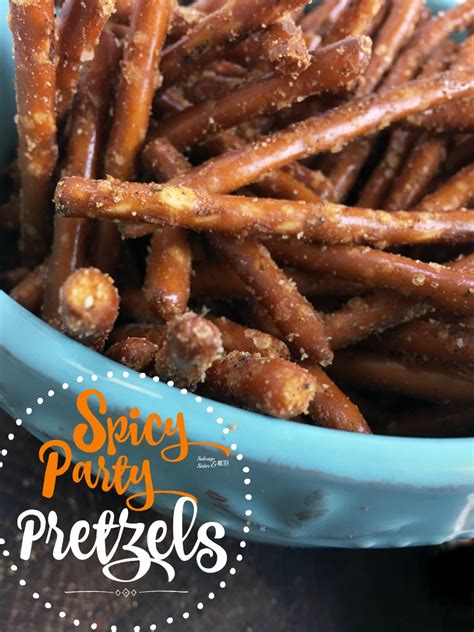 Spicy Party Pretzels Salvage Sister And Mister