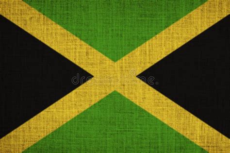 Jamaican flag stock illustration. Illustration of blurred - 294006368