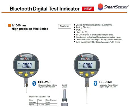 Ichiban Precision Sdn Bhd Teclock Teclock Bluetooth Digital Test