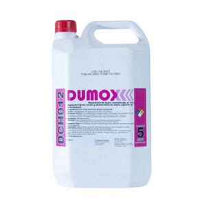 DUMOX DCH012 Blanqueador clorado textil líquido 5 Litros DUMOX