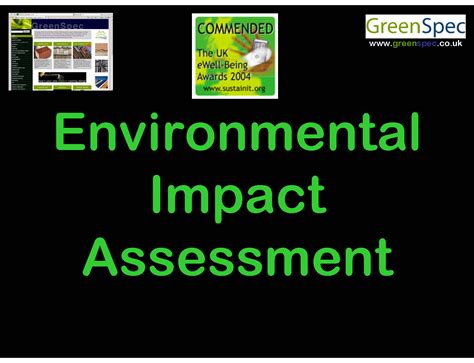 Environmental Impact Assessment Eia Lecture Green Building Encyclopa