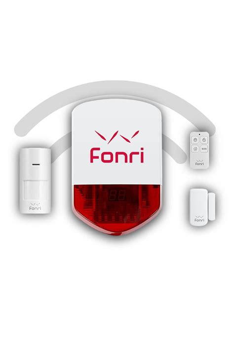 Fonri Alarm Smart Kablosuz Akıllı Hırsız Alarm Sistemi Wi fi Li