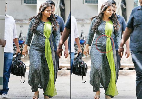 Spotted Vidya Balan With A Baby Bump See Pics Bollywood News