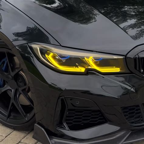 Yellow Angel Eyes Drl Led Boards For Bmw G E I M I