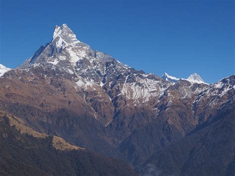 Machhapuchre Annapurnas Mardi Himal Trek Nepal Machhapuchr Flickr