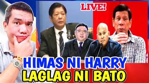 ETO PA MARCOS JR PINAAAMIN NI HARRY BATO NILAGLAG SI DIGONG YouTube