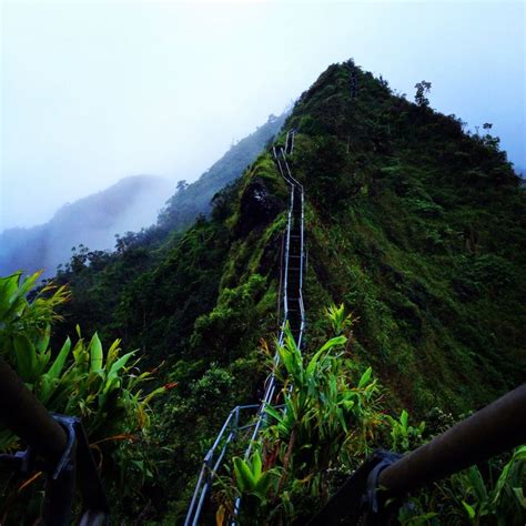 Stairway To Heaven Haiku Stairway Oahu Stairway To Heaven