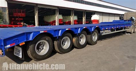 Tractor Trailers For Sale In Kenya 4 Axle 120t Low Bed Trailer For