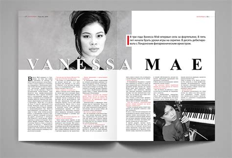 magazine about classical music on Behance