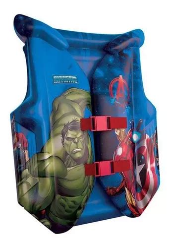 Colete Infantil Inflável Avengers Marvel Etitoys Dyin 042