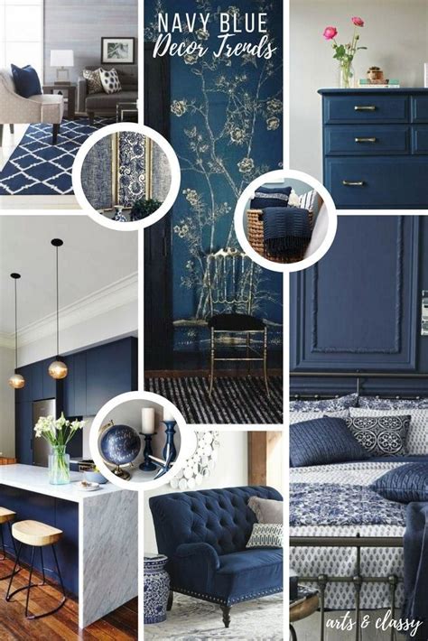 Navy Blue Decor Ideas + Inspiration | Arts and Classy | Trending decor ...