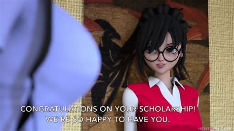 Student Fucks Bespectacled Professor 3D Hentai Cartoon