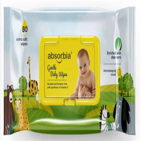 Absorbia Soft Gentle Baby Wipes Counts At Rs Pack Baby