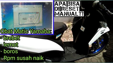 RESET ECU MIO J X RIDE MIO GT Reset Manual Matic Yamaha YouTube