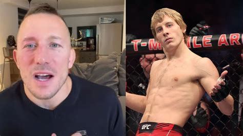 Georges St Pierre Gives Khabib Jon Jones Advice To Paddy Pimblett