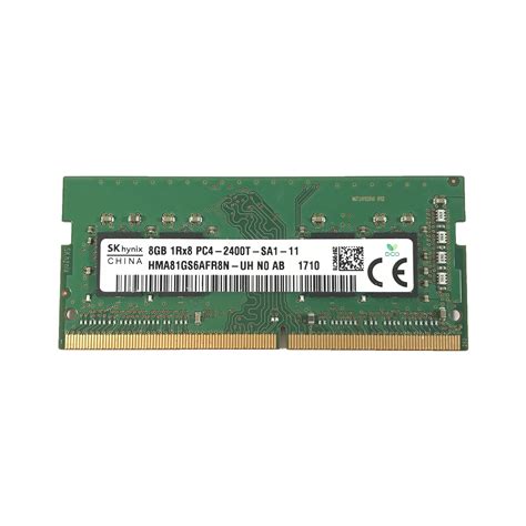 Sk Hynix 8gb 1rx8 Pc4 2400tメモリ 1点 ノートパソコン ノートpc用 メモリ 増設メモリddr4 2400 型番