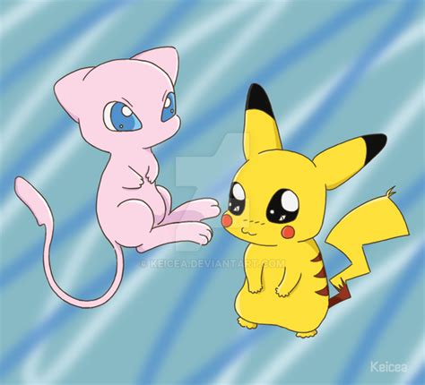 Mew And Pikachu 3 By Keicea On Deviantart