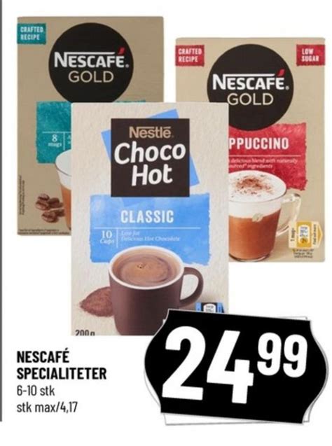 Nescafe Gold Instant Kaffe Latte Løvbjerg november 2023 Alle