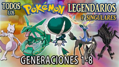 Lista De Pokemon Legendarios