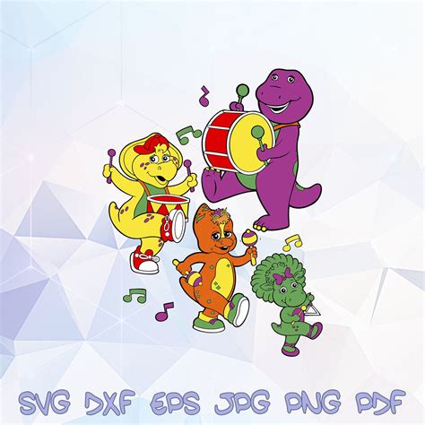 Pin On Barney And Friends Svg