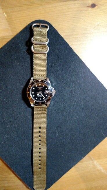 Invicta Pro Diver With Tan Nato Strap Watches For Men Rolex Gmt Invicta