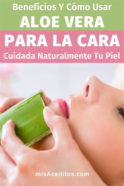 Aloe Vera Para La Carabeneficios Usos Y Receta Crema Facial Sabila