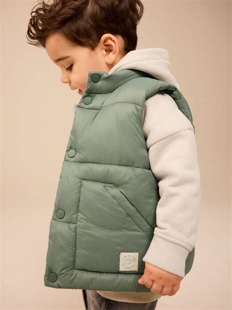 Buy Sage Green Padded Gilet 3mths 10yrs From Next Hong Kong