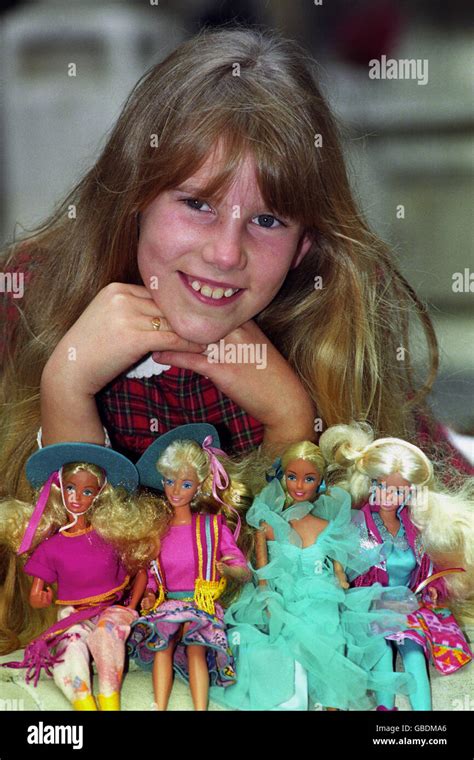 British Pastimes - Toys - Dolls - Barbie - London - 1990 Stock Photo - Alamy